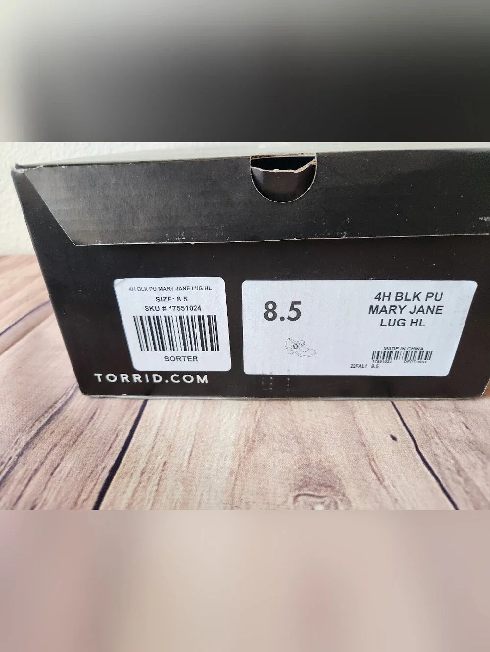 Torrid Women's Black Patent Mary Jane Heels Goth Punk Chunky Shoes 8.5 Y2K